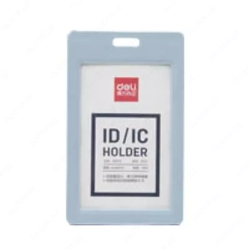 Vertikal tasmasiz Deli nishoni 54 x 90 mm (Art. - 8343-bl) Moviy