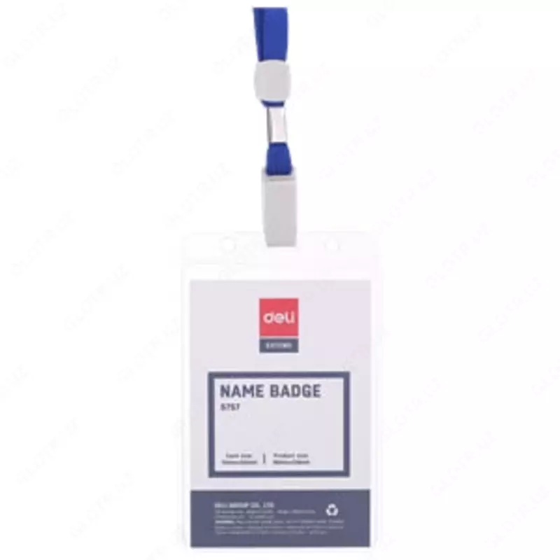  Deli lentasidagi vertikal nishon 70 x 105 mm (Art. - 5757) Shaffof - 