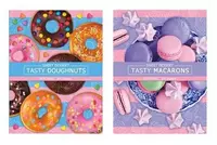 Бизнес - блокнот BG Лайт Печеньки-пончики А5  64 л (Арт. - ББ5и64_лм_бл_648)