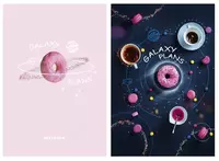 Бизнес - блокнот BG Galaxy plans А5  80 л  Евроформат (Арт. - ББ5т80_лм_бл_987)