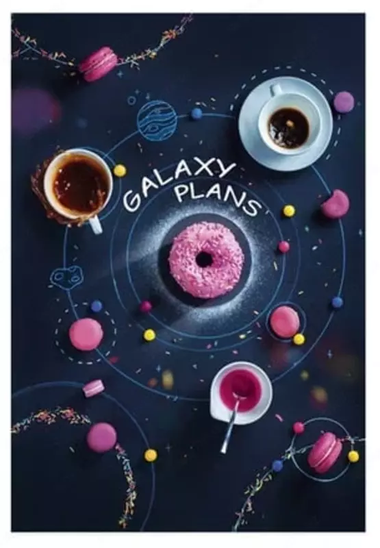  Бизнес - блокнот BG Galaxy plans А5  80 л  Евроформат (Арт. - ББ5т80_лм_бл_987) - 