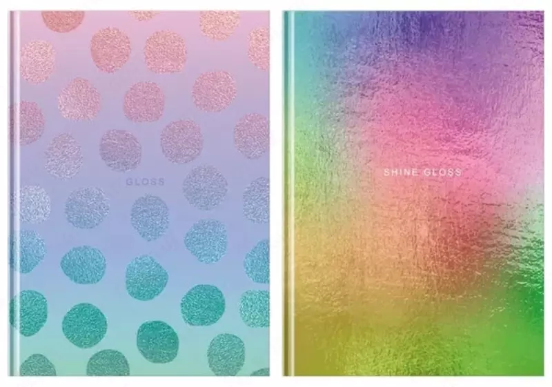 Бизнес-блокнот BG Shine gloss А5  80 л  Евроформат (Арт. - ББ5т80_м_лг_8808)