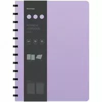 Бизнес - тетрадь Berlingo Instinct А4+  80 л  на кольцах (Арт. - RNt_A4103) Фиолетовая