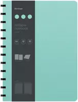 Бизнес - тетрадь Berlingo Instinct А4+  80 л  на кольцах (Арт. - RNt_A4102) Зеленая мята