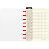  Бизнес - тетрадь Berlingo Ad Astra А5+  80 л  на кольцах (Арт. - RNt_A5S10) Синяя - 