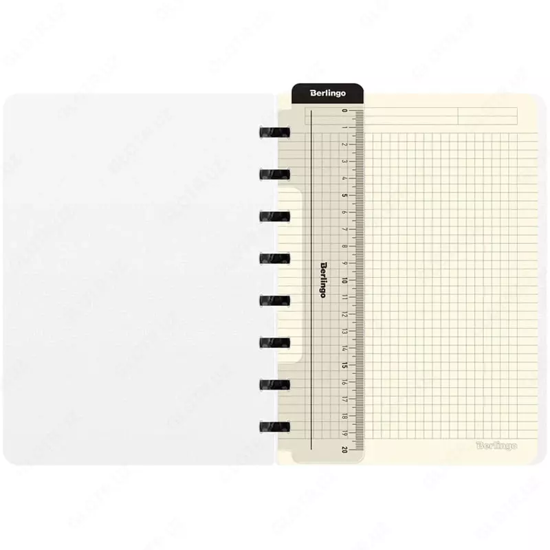  Бизнес - тетрадь Berlingo Gradient А5+  80 л  на кольцах (Арт. - RNt_A5704) Ассорти - 