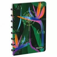 Бизнес - тетрадь Berlingo Jumble А5+  80 л  на кольцах (Арт. - RNt_A5S13) Ассорти