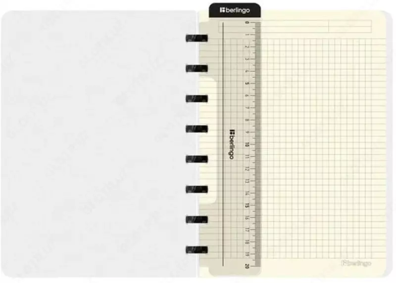  Бизнес - тетрадь Berlingo Jumble А5+  80 л  на кольцах (Арт. - RNt_A5S13) Ассорти - 