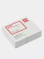  Deli yozuvlari uchun qogoz bloki 107 x 96 mm  300 l. (- 7701-modda) Oq - 