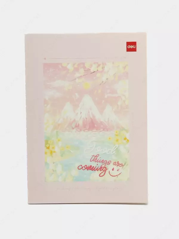 Блокнот с обложкой  сшивное крепление Deli А5  40 л (Арт. - 540-ENA-FX-03) Ассортимент