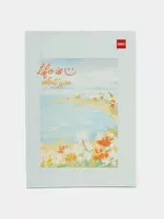  Блокнот с обложкой  сшивное крепление Deli А5  40 л (Арт. - 540-ENA-FX-03) Ассортимент - 