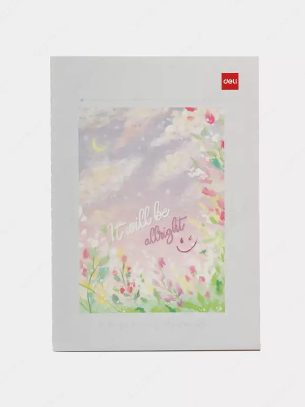  Блокнот с обложкой  сшивное крепление Deli А5  40 л (Арт. - 540-ENA-FX-03) Ассортимент Только в розницу