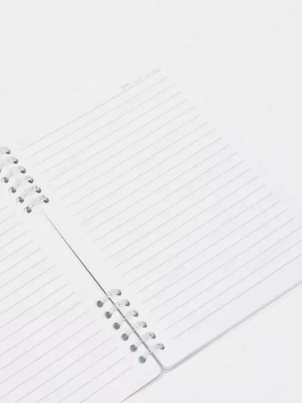  Блокнот с обложкой и пружинно-спиральным креплением Deli А5  50 л (Арт. - 206-EN) Ассортимент OOO Smart Choice Kans