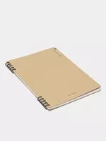  Блокнот с обложкой и пружинно-спиральным креплением Deli NuSign  А5  60 л (Арт. - 291-NS) Линия - 