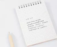  Блокнот с обложкой и пружинно-спиральным креплением Deli NuSign  А6  60 л (Арт. - 309-NS) Клетка - 