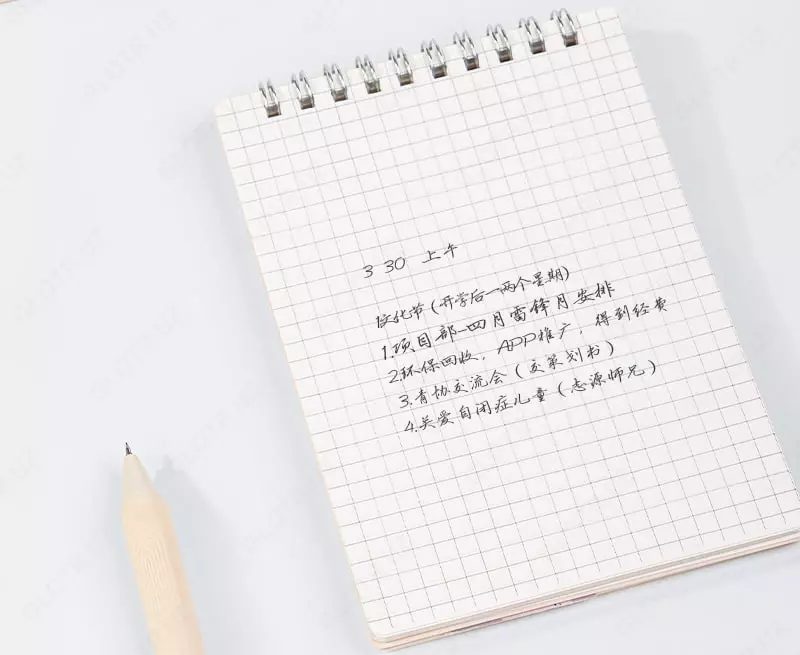  Блокнот с обложкой и пружинно-спиральным креплением Deli NuSign  А6  60 л (Арт. - 309-NS) Клетка - 