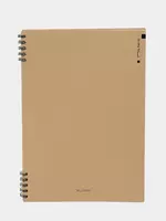 Блокнот с крафт-обложкой и пружинно-спиральным креплением Deli NuSign  В5  100 л (Арт. - 292-NS) Линия