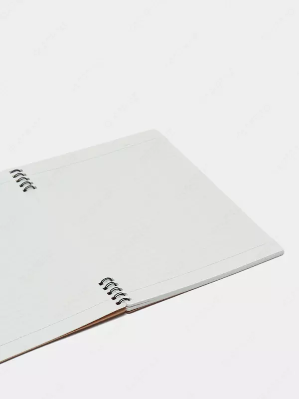   Блокнот с крафт-обложкой и пружинно-спиральным креплением Deli NuSign  В5  100 л (Арт. - 292-NS) Линия