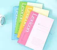   Qattiq laminatlangan qopqoqli daftar Deli Lexicon  A4  98 l (Art. - 3281) Line