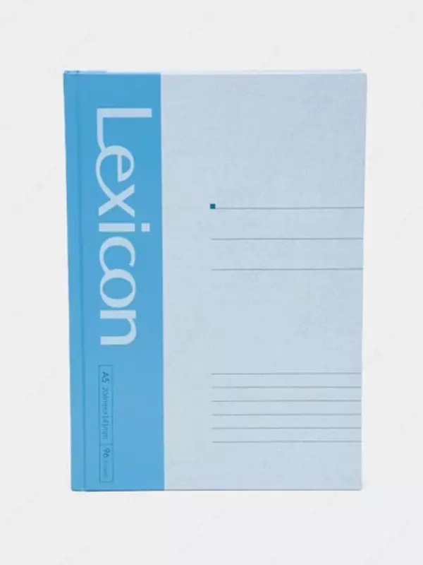 Блокнот с жесткой ламинированной обложкой Deli Lexicon  А5  98 л (Арт. - 3284) Линия