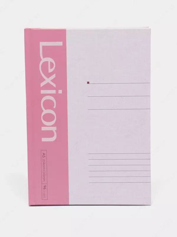   Блокнот с жесткой ламинированной обложкой Deli Lexicon  А5  98 л (Арт. - 3284) Линия