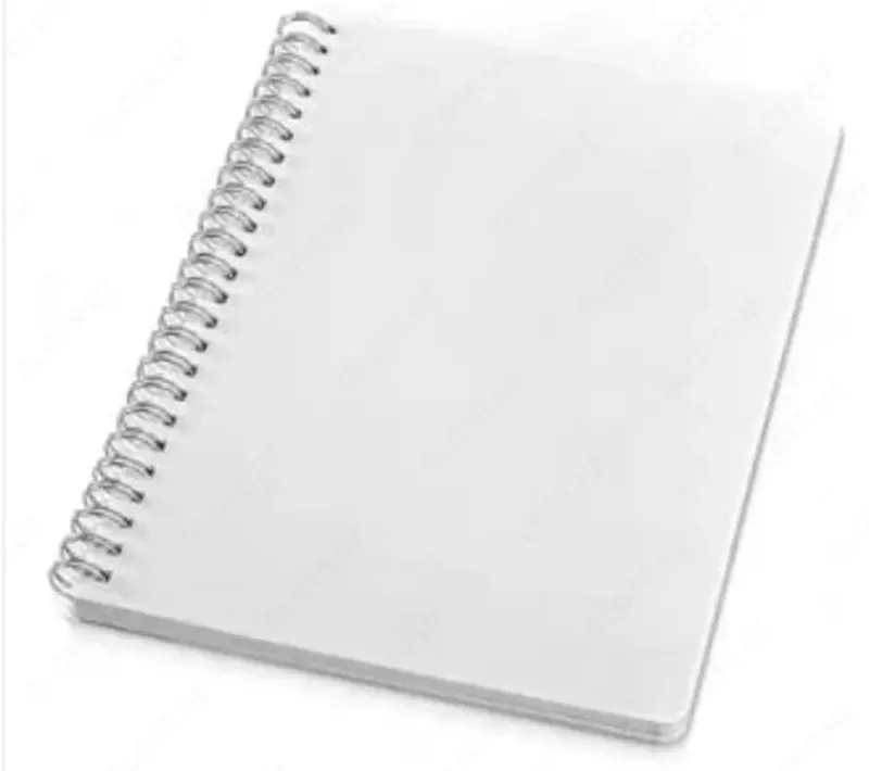 Блокнот с обложкой и пружинно-спиральным креплением А5 (Арт. - БлА5) Линия