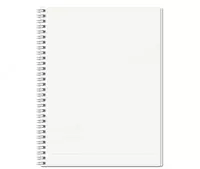  Блокнот с обложкой и пружинно-спиральным креплением А5 (Арт. - БлА5) Линия - 