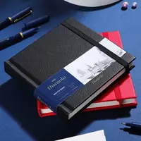  Sketchbook - chizma qogozi Deli Finenolo  12 x 12 sm  40 l  160 g/m2 (Art. - 285-EC) Qora - 