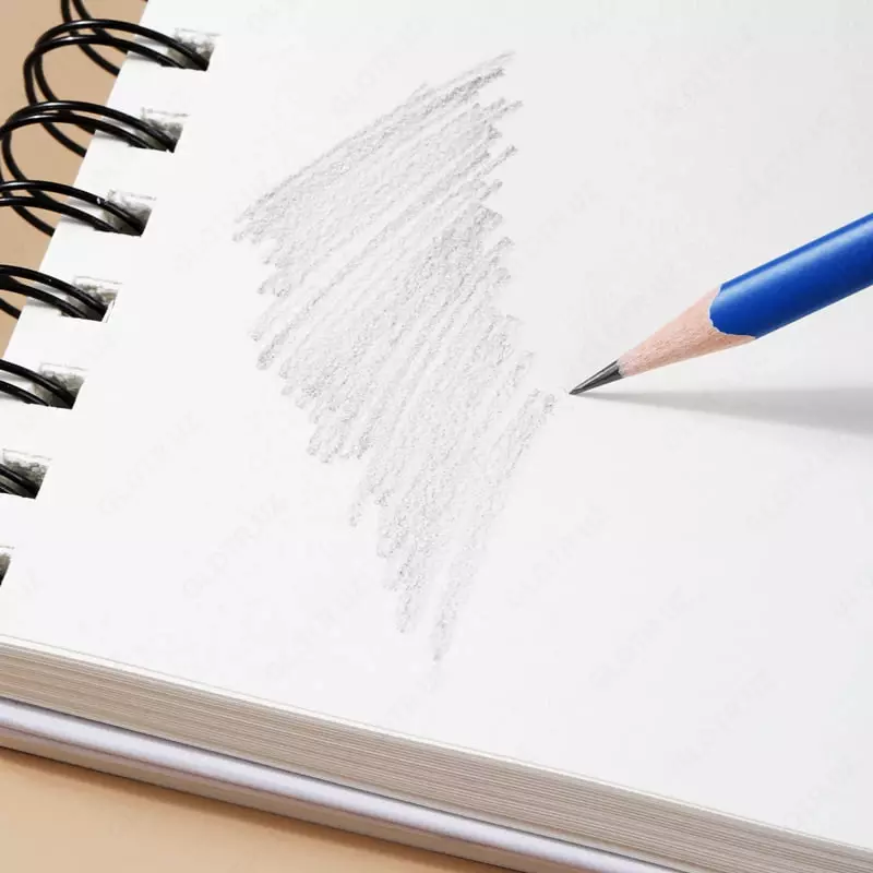   Скетчбук - блокнот для рисования на евроспирали Deli Finenolo  А4  60 л  160 г/м2 (Арт. - 276-EC) Ассорти