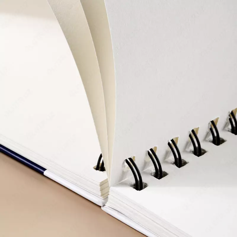  Скетчбук - блокнот для рисования на евроспирали Deli Finenolo  А4  60 л  160 г/м2 (Арт. - 276-EC) Ассорти Только в розницу