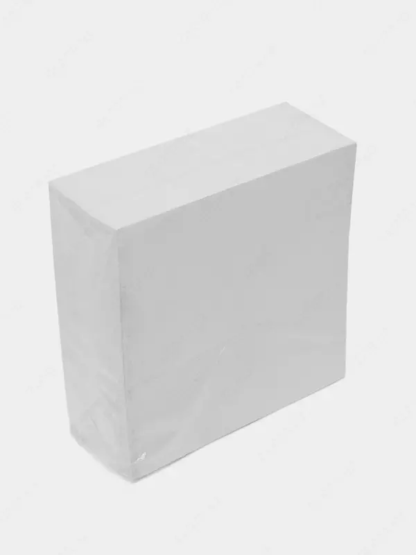 Бумажный блок для записей  и заметок  9 х 9 см  200 г/м2 (Арт. - бумзам200г) Белый