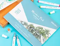  Бумага для скетч-маркеров Deli А3  30 л  100 г/м2 (Арт. - 73610) Белая - 