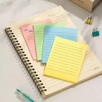   Стикеры в линию с клеевым краем Deli 101 х 152 мм  25 л  4 цв. (Арт. - 048-EA) Ассортимент