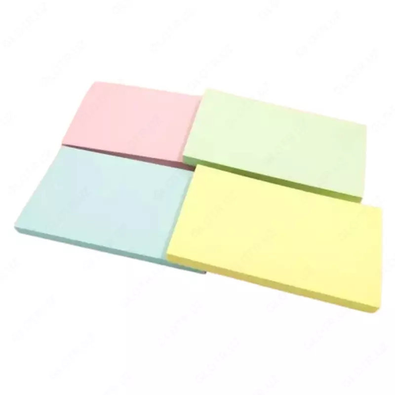 Стикеры с клеевым краем в дисплее Deli 101 х 152 мм  126 л  4 цв. (Арт. - 09900-EA) Ассортимент