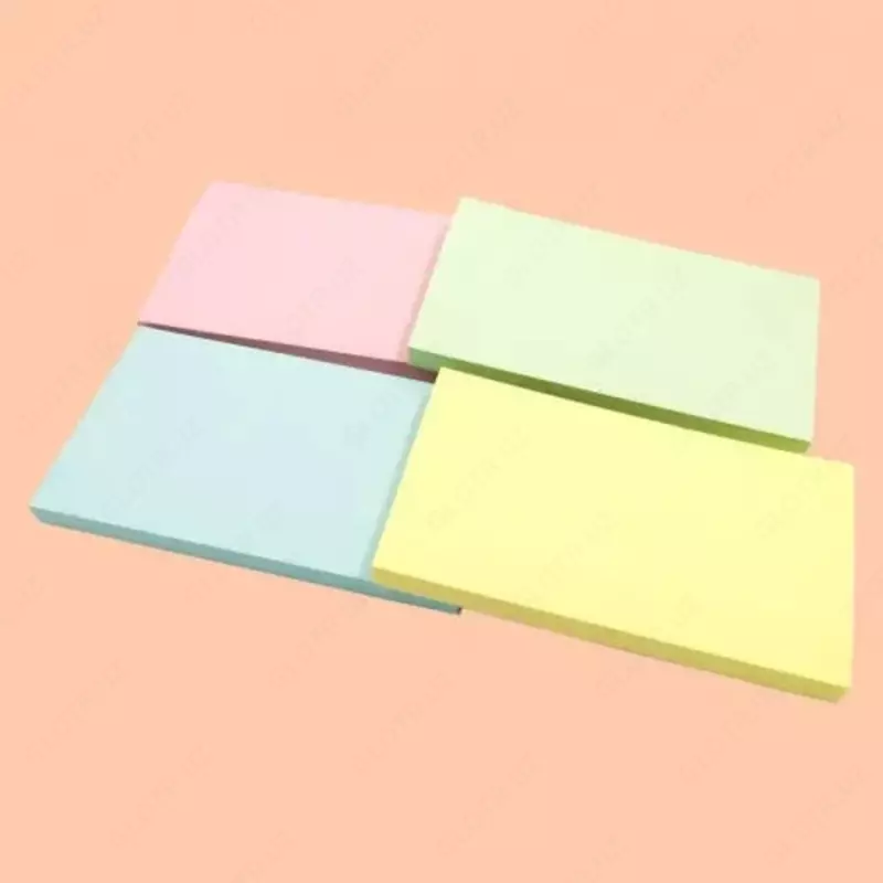  Стикеры с клеевым краем в дисплее Deli 101 х 152 мм  126 л  4 цв. (Арт. - 09900-EA) Ассортимент - 