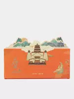 Стикеры с клеевым краем Deli 76 х 76 мм  30х4 л. (Арт. - 21504-or) Оранжевые