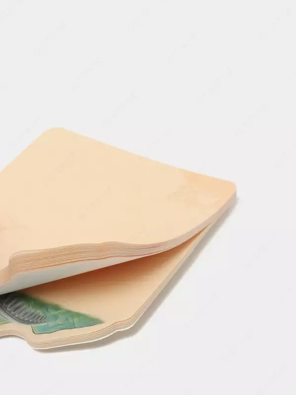   Стикеры с клеевым краем Deli 76 х 76 мм  30х4 л. (Арт. - 21504-or) Оранжевые