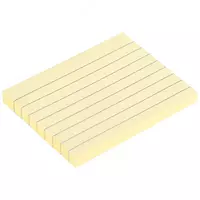   Стикеры в линию с клеевым краем Deli 101 х 76 мм  100 л. (Арт. - 00652-EA) Желтые