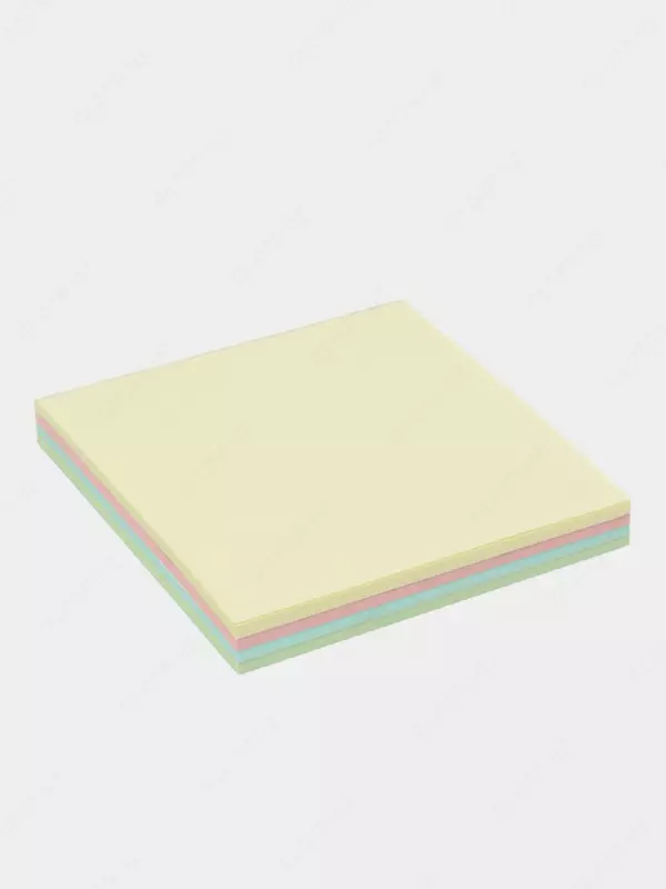  Стикеры с клеевым краем Deli EasyPad  76 х 76 мм  25 л х 4 цв (Арт. - 01802-EA) Цв. ассорти - 