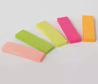  Индекс-закладки с клеевым краем Deli 38 х 18 мм  60 шт. (Арт. - 120-EA) Ассортимент - 