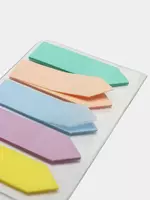   Индекс-закладки с клеевым краем Deli 43 х 12 мм  5 цв х 20 шт. (Арт. - 11902-EA) Стрелка