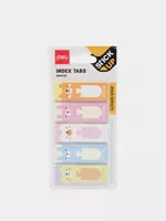 Индекс-закладки с клеевым краем Deli 45 х 15 мм  30 шт х 5 (Арт. - 64002-EA) Ассортимент