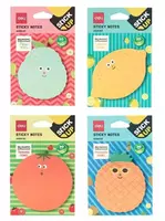 Стикеры с клеевым краем Deli 76 х 76 мм  30 л. (Арт. - 55602-EA) Ассортимент