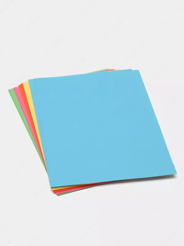  Rangli qogoz OfficeSpace Intensive Mix A4  100 l x 5 rang  80 g/m2 (Art. - 245180) Assortiment - 