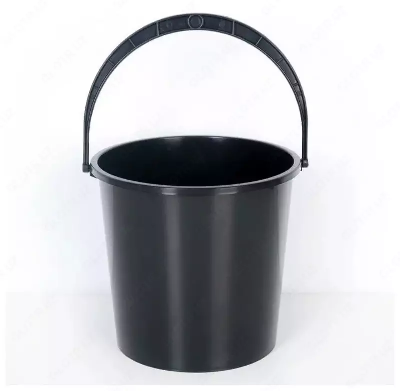 Maishiy ehtiyojlar uchun qopqoqsiz plastik chelak (5 l) Assortiment