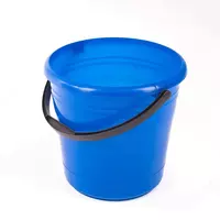 Maishiy ehtiyojlar uchun qopqoqsiz plastik chelak (12 l) Assortiment