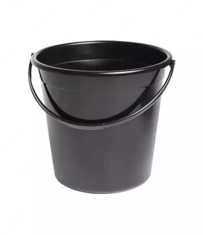 Maishiy ehtiyojlar uchun qopqoqsiz plastik chelak (Asortiment)