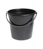 Maishiy ehtiyojlar uchun qopqoqsiz plastik chelak (Asortiment)