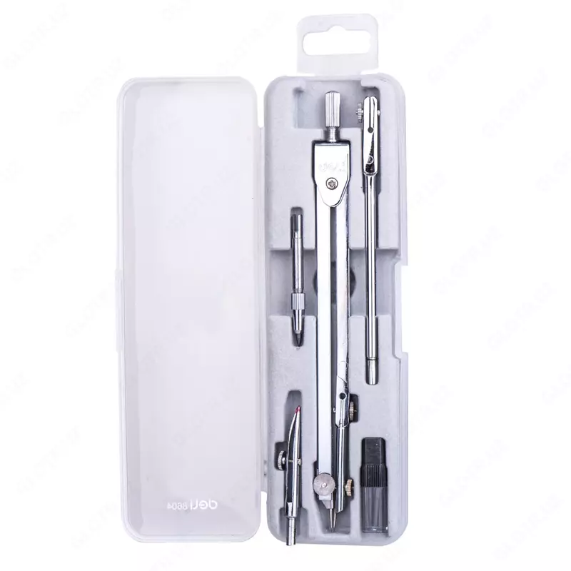   Готовальня с циркулем Deli 45 см (Арт. - 8604) Комплект