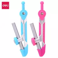 Металло/пластиковый циркуль Deli Козья ножка  31 см  карандаш (Арт. - 8615) Ассортимент